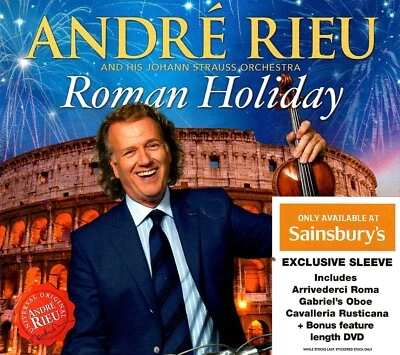 Andre Rieu - Roman Holiday - Sainsburys Exclusive - CD & DVD - Brand New - Image 1 of 2