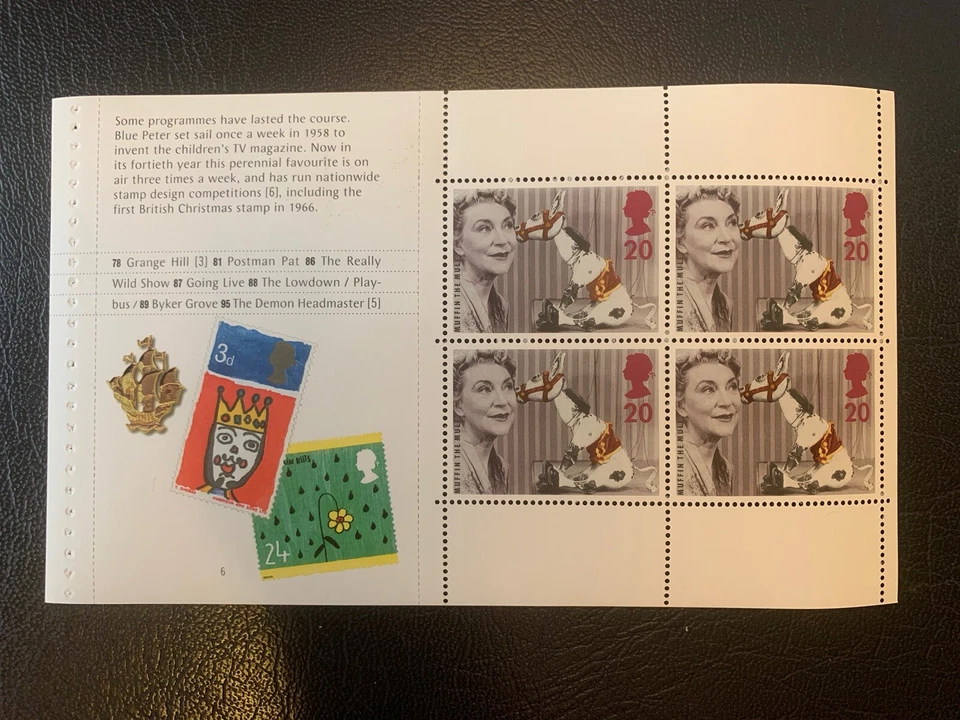 Prestige Booklet Pane Ex DX  BBC - Image 1 of 1