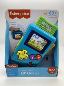 Fisher-Price Laugh & Learn Baby & Toddler Toy Lil’ Gamer Pretend Video Game - Picture 1 of 8