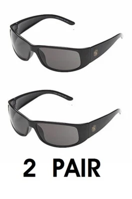 Smith & Wesson Elite Gafas de Seguridad, Marco Negro y Lente Antiniebla Humo, 2 PARES Foto 1 de 2