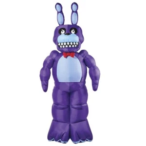 6'6" Animated LED Spooky Bonnie Rotating Head Halloween Inflatable Holiday Decor - Picture 1 of 6