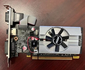 MSI G2101D3 GF 210 1GB PCIE HDMI VGA DVI Graphics Card - Picture 1 of 1