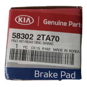 Genuine New Kia Optima Rear Disc Brake Pad Kit 583022TA70