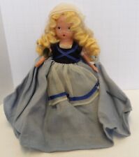 1940s Nancy Ann Storybook Composition Doll Goose Girl With Original Wrist Tag