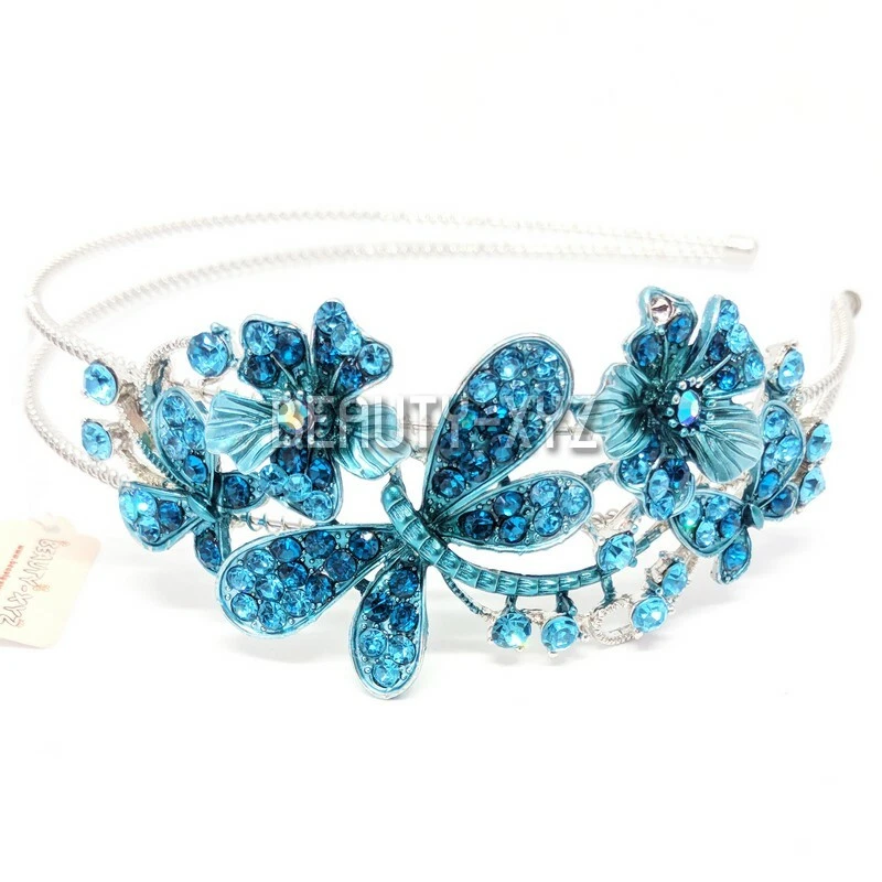 Mujer Niña Cristal Estrás Metal Libélula Diadema Prendas para la cabeza Accesorios  Foto 1 de 1