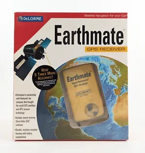 DeLorme Earthmate - Satellite Navigation for Your Car - GPS Receiver - NEW - Picture 1 of 6