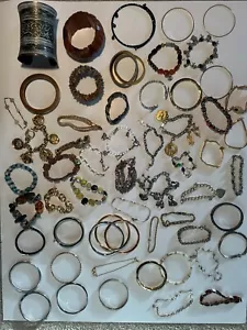Lot Of Assorted Bracelets Misc Jewelry - Picture 1 of 6