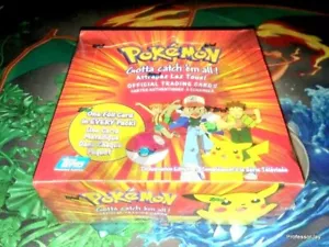 Topps Pokemon Karten Serie 1 Versiegelt Booster Verpackung 36 Packs Selten Blau - Bild 1 von 3