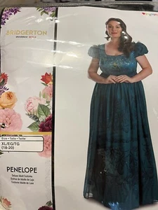 Penelope Deluxe Bridgerton Netflix Fancy Dress Halloween Adult Costume XL - Picture 1 of 2