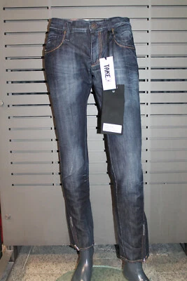 TAKE TWO Damen Jeans ALANA PO1886 black blue Denim neu Vintage 90er Jahre - Bild 1 von 4