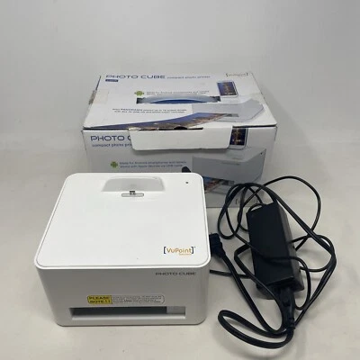 VuPoint Photo Cube Compact Photo Printer IOB - Image 1 of 4