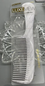 Peine de cabello Conair LUXE VIEW desenredado y estilo mármol blanco colección The Modem - Imagen 1 de 4