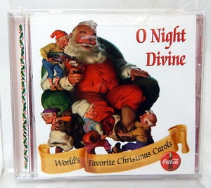 CD O NIGHT DIVINE World's Favorite Christmas Carols Coca Cola Presents 21 Tracks - Foto 1 di 1