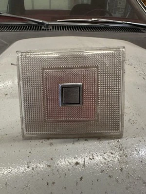 💎77-84 Cadillac Coupe Deville 87-92 Brougham Door Light Lens Cover Courtesy - Image 1 of 4