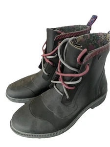 Ted Baker Boots Black Size 9 UK / 43 EU Ideal for festivals Glastonbury - Picture 1 of 7