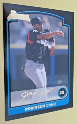 TARJETA ROBINSON CANO/2003 TOPPS/BOWMAN PRIMER AÑO #BDP124/YANKEES/NOVATO Foto 1 de 2