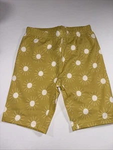 Hanna Andersson Girls Bike Shorts Color: Sunshine Day Size: 120 Cm US 6-7 NEW! - Picture 1 of 4