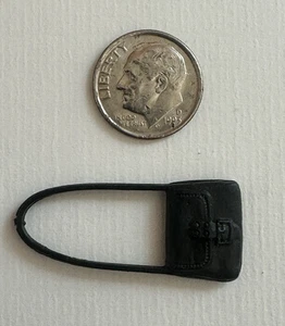 Marx La Batalla del Azul y Gris/Caballería Sprue Accesorio Bolso Negro con Correa - Imagen 1 de 1