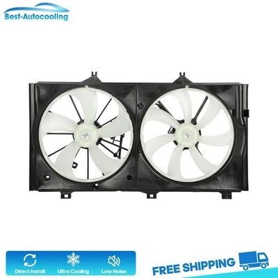 621-238 Radiator Cooling Fan Assembly For 2007 08-2011 Lexus ES350 Toyota Camry - Image 1 of 4
