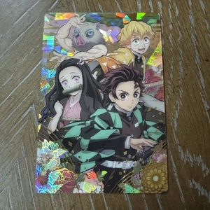 Demon Slayer: Kimetsu no Yaiba Wafer Zenitsu Tanjiro Nezuko Inosuke Card Secret - Bild 1 von 2