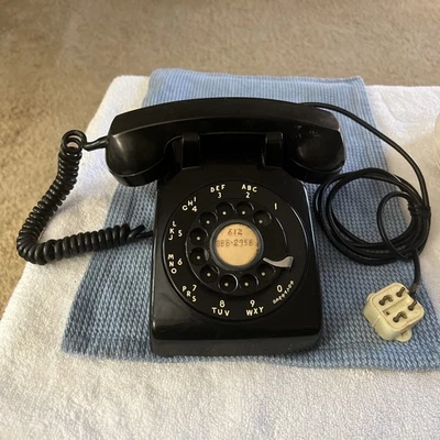 vintage bell system western electric rotary phone - Image 1 of 4