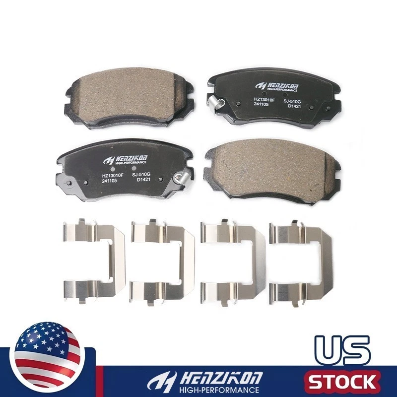 For 2014 2015 2016 2017 2018 2019 2020 Chevy Impala Front Ceramic Brake Pads - Image 1 of 4