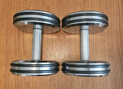 Par de mancuernas giratorias Eleiko Pro 50 lb 100 lb en total Foto 1 de 4