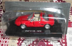 EDICOLA FIAT X 1/9 CABRIO 1972 SCALA 1-43 - Foto 1 di 1