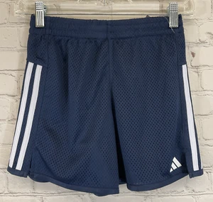 Adidas AH4368 Girl's Regular Fit Athletic Shorts Collegiate Navy S Small (7/8) - Picture 1 of 13