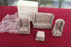 Concord Miniatures Doll House Living Room Set W/ Box