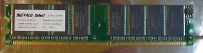Buffalo Select DDR1 RAM 400Mhz CL 2.5 256 MB - Image 1 of 2