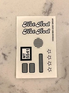 LEGO STICKER SHEET for 5541 Blue Fury - Model Team,  New & Genuine! - Picture 1 of 1