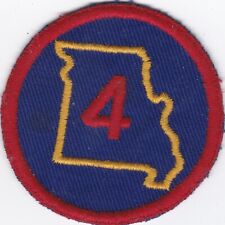 WWII Missouri State Guard 4th Regiment Patch-Original Twill-No UV Glow FREE SHIP