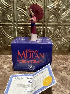 Disney President's Edition Princess Mulan Christmas Ornament Grolier 36500-982 - Picture 1 of 5
