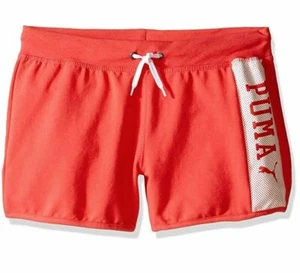 PUMA Little Girls' Activewear Short, Geranium, 5 - Picture 1 of 1
