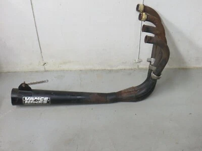 Kawasaki KZ/GPZ 550 V&H 1979-1984 modificado personalizado 4-1 tubo de arrastre lateral Foto 1 de 4