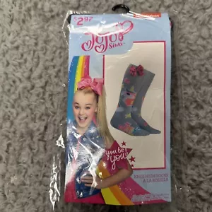 JoJo Siwa Unicorn Knee Socks NiP - Picture 1 of 2