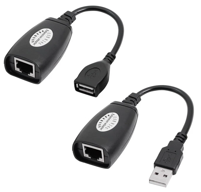 YACSEJAO Adattatore di estensione Ethernet USB su connettore Ethernet RJ45 - Immagine 1 di 1
