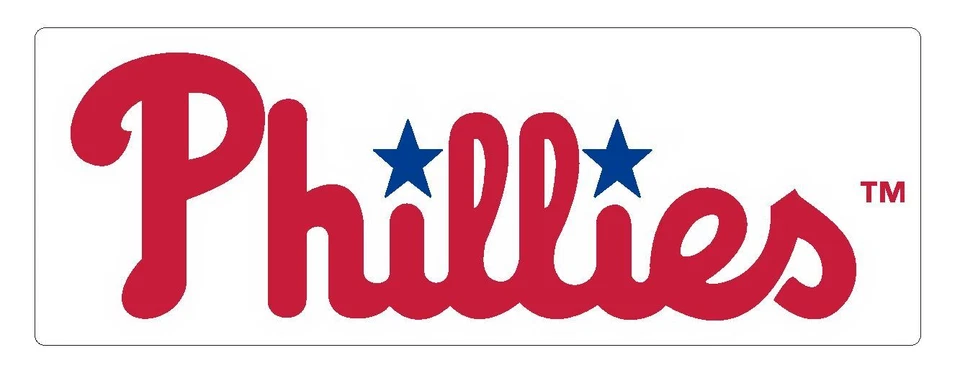 Philadelphia Phillies MLB Baseball Sticker Decal S216 - Image 1 of 1