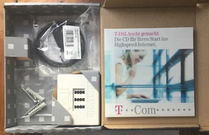 Telekom T-DSL Splitter Anschlußkabel CD Rom unbenutzt NEU Und OVP Komplett - Bild 1 von 3