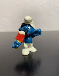 Smurfs Ice Lolly Popsicle Smurf Miniature Rare Original Vintage Display 20053 H - Picture 1 of 5