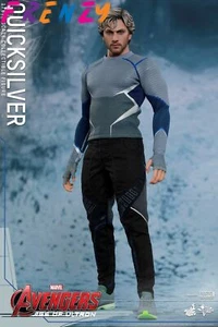 New Hot Toys 1/6 MMS302 Avengers 2 Age of Ultron Quicksilver - Picture 1 of 8