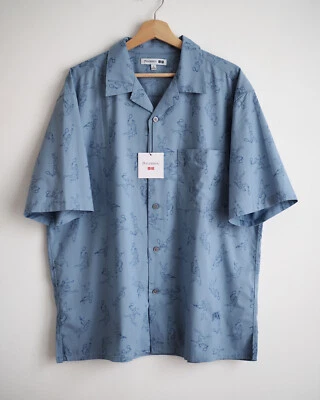 Tennis casual all over print JW Anderson x Uniqlo open collar shirt - Image 1 of 4