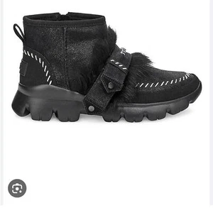 Stivali UGG Fluff Punk neri donna US5/EU36 - Foto 1 di 8