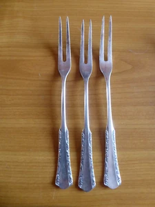 WMF 2000 - 3 tenedores de carne - 19,5 cm - plata 90 - - Imagen 1 de 1