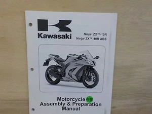 KAWASAKI 2012 ZZR1400ABS,NINJAZX14R,ZX14R ABS  ASSEMBLY & PREP MANUAL (K249) - Picture 1 of 1