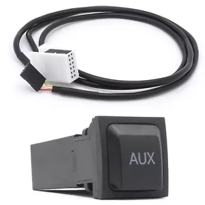 Aux Empotrable Conector Cable Adaptador para Radio Apto VW RCD510 RCD310 RCD300 - Imagen 1 de 4
