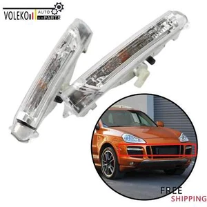 Set of 2 Fits Porsche Cayenne 2008-2010 LED DRL Daytime Running Light Fog Lamp - Picture 1 of 15