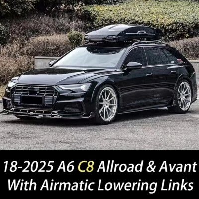 For AUDI S6 RS6 A6 Allroad Avant C8 Adjustable Air Suspension Lowering Links Kit Foto 1 de 4