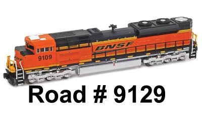 AZL 63102-9 Z Scale BNSF Swoosh SD70ACe Locomotive #9129 *NEW TESTED - Image 1 of 4